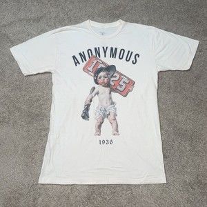 Anonymous Los Angeles Brand 1936 Shirt Mens Handy Baby T Shirt Size XL
